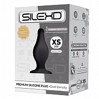 Анальная втулка SILEXD Plug Model 2, черный, XS