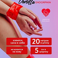 Скотч-лента для бондажа Vanilla Oxytocin Red