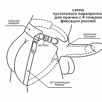 Мужской парапротез Men Style