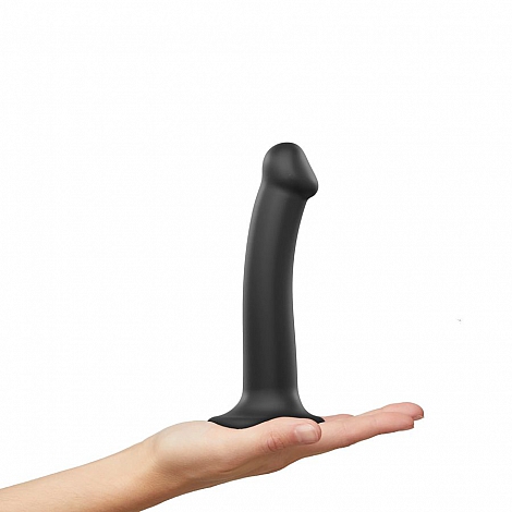 Фаллоимитатор гнущийся Strap-On-Me Dildo Dual Density Semi-Realistic M, 18 см