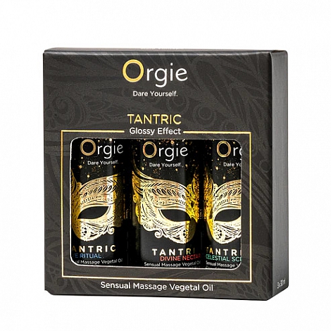 Набор массажных масел Orgie Tantric Kit Mini size collection, 3 x 30 мл