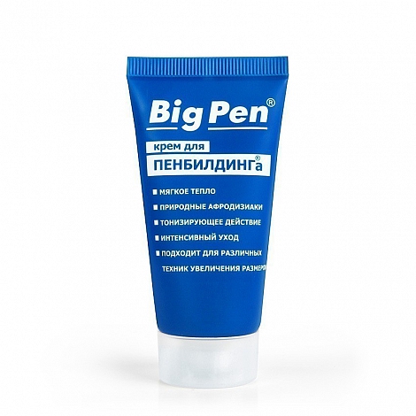 Мужской крем для пенбилдинга Big Pen, 20 мл