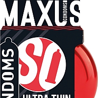 Презервативы ультратонкие Maxus So Sensitive №3