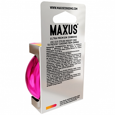 Презервативы MAXUS Exotic Mix, ароматизированные, 3 шт