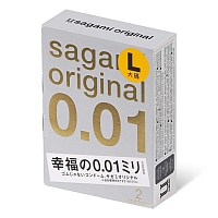 Презервативы Sagami Original 001 полиуретановые 2 шт. Large