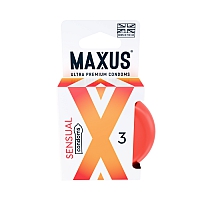 Презервативы анатомические Maxus Sensual, 3 шт