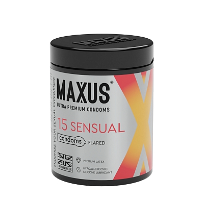 Презервативы MAXUS Sensual №15, анатомические X-Edition, 15 шт