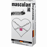 Презервативы ультра прочные Masculan Ultra 4, 10 шт