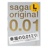 Презервативы Sagami Original 001 полиуретановые 2 шт. Large