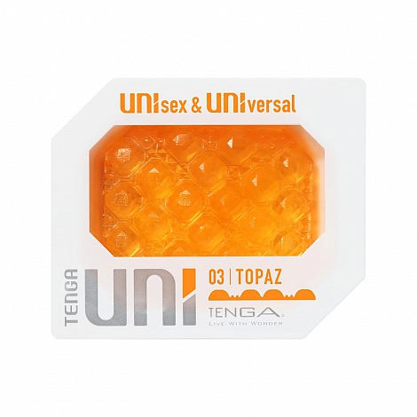 Мастурбатор для двоих Tenga Uni Topaz