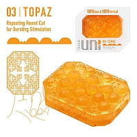 Мастурбатор для двоих Tenga Uni Topaz