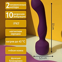 Нагревающийся Вонд Heating Wand Purple